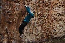 Bouldering in Hueco Tanks on 12/19/2019 with Blue Lizard Climbing and Yoga

Filename: SRM_20191219_1646190.jpg
Aperture: f/4.0
Shutter Speed: 1/100
Body: Canon EOS-1D Mark II
Lens: Canon EF 50mm f/1.8 II