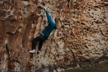 Bouldering in Hueco Tanks on 12/19/2019 with Blue Lizard Climbing and Yoga

Filename: SRM_20191219_1646260.jpg
Aperture: f/3.2
Shutter Speed: 1/100
Body: Canon EOS-1D Mark II
Lens: Canon EF 50mm f/1.8 II