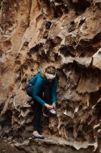 Bouldering in Hueco Tanks on 12/19/2019 with Blue Lizard Climbing and Yoga

Filename: SRM_20191219_1648370.jpg
Aperture: f/2.5
Shutter Speed: 1/100
Body: Canon EOS-1D Mark II
Lens: Canon EF 50mm f/1.8 II