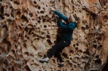 Bouldering in Hueco Tanks on 12/19/2019 with Blue Lizard Climbing and Yoga

Filename: SRM_20191219_1652490.jpg
Aperture: f/3.5
Shutter Speed: 1/100
Body: Canon EOS-1D Mark II
Lens: Canon EF 50mm f/1.8 II