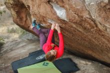 Bouldering in Hueco Tanks on 12/19/2019 with Blue Lizard Climbing and Yoga

Filename: SRM_20191219_1746430.jpg
Aperture: f/2.5
Shutter Speed: 1/320
Body: Canon EOS-1D Mark II
Lens: Canon EF 50mm f/1.8 II