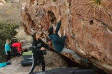 Bouldering in Hueco Tanks on 12/19/2019 with Blue Lizard Climbing and Yoga

Filename: SRM_20191219_1749310.jpg
Aperture: f/3.2
Shutter Speed: 1/320
Body: Canon EOS-1D Mark II
Lens: Canon EF 50mm f/1.8 II