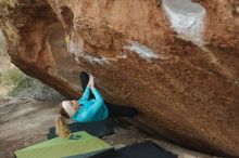 Bouldering in Hueco Tanks on 12/19/2019 with Blue Lizard Climbing and Yoga

Filename: SRM_20191219_1751470.jpg
Aperture: f/2.8
Shutter Speed: 1/250
Body: Canon EOS-1D Mark II
Lens: Canon EF 50mm f/1.8 II