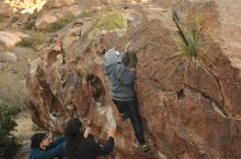 Bouldering in Hueco Tanks on 12/19/2019 with Blue Lizard Climbing and Yoga

Filename: SRM_20191219_1753060.jpg
Aperture: f/4.0
Shutter Speed: 1/250
Body: Canon EOS-1D Mark II
Lens: Canon EF 50mm f/1.8 II