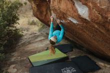 Bouldering in Hueco Tanks on 12/19/2019 with Blue Lizard Climbing and Yoga

Filename: SRM_20191219_1756490.jpg
Aperture: f/3.5
Shutter Speed: 1/250
Body: Canon EOS-1D Mark II
Lens: Canon EF 50mm f/1.8 II