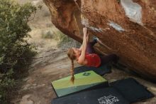 Bouldering in Hueco Tanks on 12/19/2019 with Blue Lizard Climbing and Yoga

Filename: SRM_20191219_1759200.jpg
Aperture: f/3.2
Shutter Speed: 1/250
Body: Canon EOS-1D Mark II
Lens: Canon EF 50mm f/1.8 II