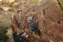 Bouldering in Hueco Tanks on 12/19/2019 with Blue Lizard Climbing and Yoga

Filename: SRM_20191219_1800290.jpg
Aperture: f/3.5
Shutter Speed: 1/250
Body: Canon EOS-1D Mark II
Lens: Canon EF 50mm f/1.8 II