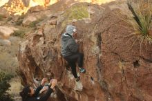 Bouldering in Hueco Tanks on 12/19/2019 with Blue Lizard Climbing and Yoga

Filename: SRM_20191219_1800390.jpg
Aperture: f/3.5
Shutter Speed: 1/250
Body: Canon EOS-1D Mark II
Lens: Canon EF 50mm f/1.8 II