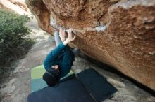 Bouldering in Hueco Tanks on 12/19/2019 with Blue Lizard Climbing and Yoga

Filename: SRM_20191219_1804370.jpg
Aperture: f/2.8
Shutter Speed: 1/160
Body: Canon EOS-1D Mark II
Lens: Canon EF 16-35mm f/2.8 L