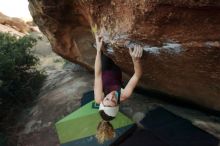 Bouldering in Hueco Tanks on 12/19/2019 with Blue Lizard Climbing and Yoga

Filename: SRM_20191219_1806450.jpg
Aperture: f/4.5
Shutter Speed: 1/250
Body: Canon EOS-1D Mark II
Lens: Canon EF 16-35mm f/2.8 L