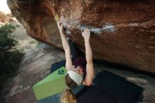 Bouldering in Hueco Tanks on 12/19/2019 with Blue Lizard Climbing and Yoga

Filename: SRM_20191219_1806490.jpg
Aperture: f/4.5
Shutter Speed: 1/250
Body: Canon EOS-1D Mark II
Lens: Canon EF 16-35mm f/2.8 L