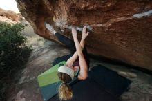 Bouldering in Hueco Tanks on 12/19/2019 with Blue Lizard Climbing and Yoga

Filename: SRM_20191219_1807010.jpg
Aperture: f/4.5
Shutter Speed: 1/250
Body: Canon EOS-1D Mark II
Lens: Canon EF 16-35mm f/2.8 L
