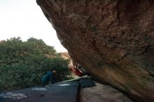 Bouldering in Hueco Tanks on 12/19/2019 with Blue Lizard Climbing and Yoga

Filename: SRM_20191219_1809240.jpg
Aperture: f/5.0
Shutter Speed: 1/250
Body: Canon EOS-1D Mark II
Lens: Canon EF 16-35mm f/2.8 L