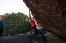 Bouldering in Hueco Tanks on 12/19/2019 with Blue Lizard Climbing and Yoga

Filename: SRM_20191219_1812153.jpg
Aperture: f/3.5
Shutter Speed: 1/250
Body: Canon EOS-1D Mark II
Lens: Canon EF 16-35mm f/2.8 L