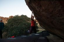 Bouldering in Hueco Tanks on 12/19/2019 with Blue Lizard Climbing and Yoga

Filename: SRM_20191219_1812180.jpg
Aperture: f/4.5
Shutter Speed: 1/250
Body: Canon EOS-1D Mark II
Lens: Canon EF 16-35mm f/2.8 L