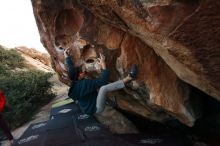 Bouldering in Hueco Tanks on 12/19/2019 with Blue Lizard Climbing and Yoga

Filename: SRM_20191219_1813481.jpg
Aperture: f/3.5
Shutter Speed: 1/250
Body: Canon EOS-1D Mark II
Lens: Canon EF 16-35mm f/2.8 L