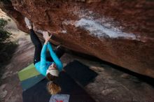 Bouldering in Hueco Tanks on 12/19/2019 with Blue Lizard Climbing and Yoga

Filename: SRM_20191219_1817490.jpg
Aperture: f/2.8
Shutter Speed: 1/200
Body: Canon EOS-1D Mark II
Lens: Canon EF 16-35mm f/2.8 L