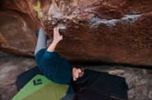 Bouldering in Hueco Tanks on 12/19/2019 with Blue Lizard Climbing and Yoga

Filename: SRM_20191219_1819140.jpg
Aperture: f/2.8
Shutter Speed: 1/125
Body: Canon EOS-1D Mark II
Lens: Canon EF 16-35mm f/2.8 L