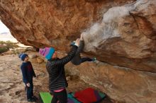Bouldering in Hueco Tanks on 12/23/2019 with Blue Lizard Climbing and Yoga

Filename: SRM_20191223_1012320.jpg
Aperture: f/5.0
Shutter Speed: 1/500
Body: Canon EOS-1D Mark II
Lens: Canon EF 16-35mm f/2.8 L
