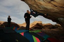 Bouldering in Hueco Tanks on 12/23/2019 with Blue Lizard Climbing and Yoga

Filename: SRM_20191223_1017320.jpg
Aperture: f/9.0
Shutter Speed: 1/250
Body: Canon EOS-1D Mark II
Lens: Canon EF 16-35mm f/2.8 L