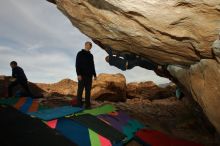 Bouldering in Hueco Tanks on 12/23/2019 with Blue Lizard Climbing and Yoga

Filename: SRM_20191223_1022420.jpg
Aperture: f/8.0
Shutter Speed: 1/250
Body: Canon EOS-1D Mark II
Lens: Canon EF 16-35mm f/2.8 L