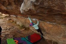 Bouldering in Hueco Tanks on 12/23/2019 with Blue Lizard Climbing and Yoga

Filename: SRM_20191223_1025060.jpg
Aperture: f/8.0
Shutter Speed: 1/250
Body: Canon EOS-1D Mark II
Lens: Canon EF 16-35mm f/2.8 L