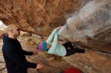 Bouldering in Hueco Tanks on 12/23/2019 with Blue Lizard Climbing and Yoga

Filename: SRM_20191223_1025230.jpg
Aperture: f/7.1
Shutter Speed: 1/250
Body: Canon EOS-1D Mark II
Lens: Canon EF 16-35mm f/2.8 L