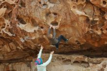 Bouldering in Hueco Tanks on 12/23/2019 with Blue Lizard Climbing and Yoga

Filename: SRM_20191223_1053020.jpg
Aperture: f/5.0
Shutter Speed: 1/500
Body: Canon EOS-1D Mark II
Lens: Canon EF 50mm f/1.8 II