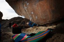 Bouldering in Hueco Tanks on 12/23/2019 with Blue Lizard Climbing and Yoga

Filename: SRM_20191223_1122240.jpg
Aperture: f/8.0
Shutter Speed: 1/320
Body: Canon EOS-1D Mark II
Lens: Canon EF 16-35mm f/2.8 L