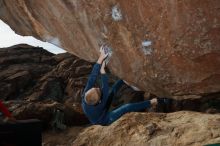 Bouldering in Hueco Tanks on 12/23/2019 with Blue Lizard Climbing and Yoga

Filename: SRM_20191223_1122280.jpg
Aperture: f/8.0
Shutter Speed: 1/320
Body: Canon EOS-1D Mark II
Lens: Canon EF 16-35mm f/2.8 L