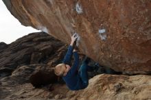 Bouldering in Hueco Tanks on 12/23/2019 with Blue Lizard Climbing and Yoga

Filename: SRM_20191223_1126040.jpg
Aperture: f/8.0
Shutter Speed: 1/250
Body: Canon EOS-1D Mark II
Lens: Canon EF 16-35mm f/2.8 L