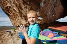 Bouldering in Hueco Tanks on 12/23/2019 with Blue Lizard Climbing and Yoga

Filename: SRM_20191223_1141290.jpg
Aperture: f/8.0
Shutter Speed: 1/250
Body: Canon EOS-1D Mark II
Lens: Canon EF 16-35mm f/2.8 L