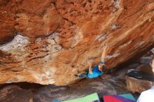 Bouldering in Hueco Tanks on 12/23/2019 with Blue Lizard Climbing and Yoga

Filename: SRM_20191223_1240580.jpg
Aperture: f/4.0
Shutter Speed: 1/200
Body: Canon EOS-1D Mark II
Lens: Canon EF 16-35mm f/2.8 L