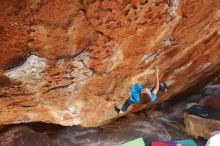 Bouldering in Hueco Tanks on 12/23/2019 with Blue Lizard Climbing and Yoga

Filename: SRM_20191223_1241020.jpg
Aperture: f/4.0
Shutter Speed: 1/200
Body: Canon EOS-1D Mark II
Lens: Canon EF 16-35mm f/2.8 L