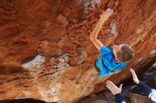 Bouldering in Hueco Tanks on 12/23/2019 with Blue Lizard Climbing and Yoga

Filename: SRM_20191223_1241200.jpg
Aperture: f/3.5
Shutter Speed: 1/250
Body: Canon EOS-1D Mark II
Lens: Canon EF 16-35mm f/2.8 L