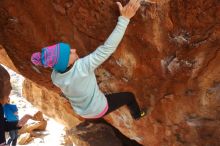 Bouldering in Hueco Tanks on 12/23/2019 with Blue Lizard Climbing and Yoga

Filename: SRM_20191223_1252190.jpg
Aperture: f/5.6
Shutter Speed: 1/250
Body: Canon EOS-1D Mark II
Lens: Canon EF 16-35mm f/2.8 L