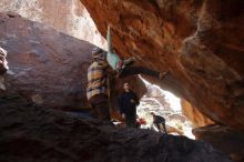 Bouldering in Hueco Tanks on 12/23/2019 with Blue Lizard Climbing and Yoga

Filename: SRM_20191223_1350070.jpg
Aperture: f/6.3
Shutter Speed: 1/250
Body: Canon EOS-1D Mark II
Lens: Canon EF 16-35mm f/2.8 L