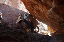 Bouldering in Hueco Tanks on 12/23/2019 with Blue Lizard Climbing and Yoga

Filename: SRM_20191223_1350170.jpg
Aperture: f/6.3
Shutter Speed: 1/250
Body: Canon EOS-1D Mark II
Lens: Canon EF 16-35mm f/2.8 L