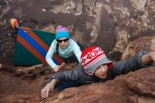 Bouldering in Hueco Tanks on 12/23/2019 with Blue Lizard Climbing and Yoga

Filename: SRM_20191223_1421560.jpg
Aperture: f/6.3
Shutter Speed: 1/250
Body: Canon EOS-1D Mark II
Lens: Canon EF 16-35mm f/2.8 L