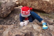 Bouldering in Hueco Tanks on 12/23/2019 with Blue Lizard Climbing and Yoga

Filename: SRM_20191223_1425531.jpg
Aperture: f/7.1
Shutter Speed: 1/250
Body: Canon EOS-1D Mark II
Lens: Canon EF 16-35mm f/2.8 L