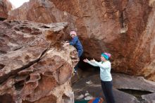 Bouldering in Hueco Tanks on 12/23/2019 with Blue Lizard Climbing and Yoga

Filename: SRM_20191223_1431120.jpg
Aperture: f/5.6
Shutter Speed: 1/250
Body: Canon EOS-1D Mark II
Lens: Canon EF 16-35mm f/2.8 L