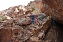 Bouldering in Hueco Tanks on 12/23/2019 with Blue Lizard Climbing and Yoga

Filename: SRM_20191223_1433170.jpg
Aperture: f/7.1
Shutter Speed: 1/250
Body: Canon EOS-1D Mark II
Lens: Canon EF 16-35mm f/2.8 L