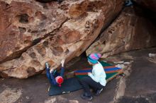 Bouldering in Hueco Tanks on 12/23/2019 with Blue Lizard Climbing and Yoga

Filename: SRM_20191223_1433370.jpg
Aperture: f/5.6
Shutter Speed: 1/250
Body: Canon EOS-1D Mark II
Lens: Canon EF 16-35mm f/2.8 L