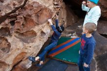 Bouldering in Hueco Tanks on 12/23/2019 with Blue Lizard Climbing and Yoga

Filename: SRM_20191223_1437030.jpg
Aperture: f/5.0
Shutter Speed: 1/250
Body: Canon EOS-1D Mark II
Lens: Canon EF 16-35mm f/2.8 L