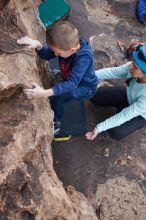 Bouldering in Hueco Tanks on 12/23/2019 with Blue Lizard Climbing and Yoga

Filename: SRM_20191223_1438510.jpg
Aperture: f/5.0
Shutter Speed: 1/250
Body: Canon EOS-1D Mark II
Lens: Canon EF 16-35mm f/2.8 L