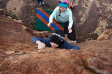 Bouldering in Hueco Tanks on 12/23/2019 with Blue Lizard Climbing and Yoga

Filename: SRM_20191223_1444290.jpg
Aperture: f/6.3
Shutter Speed: 1/250
Body: Canon EOS-1D Mark II
Lens: Canon EF 16-35mm f/2.8 L