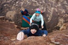 Bouldering in Hueco Tanks on 12/23/2019 with Blue Lizard Climbing and Yoga

Filename: SRM_20191223_1444470.jpg
Aperture: f/7.1
Shutter Speed: 1/250
Body: Canon EOS-1D Mark II
Lens: Canon EF 16-35mm f/2.8 L