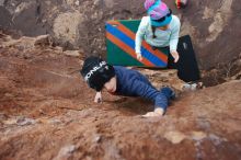 Bouldering in Hueco Tanks on 12/23/2019 with Blue Lizard Climbing and Yoga

Filename: SRM_20191223_1446020.jpg
Aperture: f/5.6
Shutter Speed: 1/250
Body: Canon EOS-1D Mark II
Lens: Canon EF 16-35mm f/2.8 L