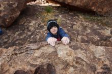 Bouldering in Hueco Tanks on 12/23/2019 with Blue Lizard Climbing and Yoga

Filename: SRM_20191223_1448400.jpg
Aperture: f/9.0
Shutter Speed: 1/250
Body: Canon EOS-1D Mark II
Lens: Canon EF 16-35mm f/2.8 L