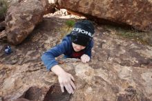 Bouldering in Hueco Tanks on 12/23/2019 with Blue Lizard Climbing and Yoga

Filename: SRM_20191223_1448410.jpg
Aperture: f/8.0
Shutter Speed: 1/250
Body: Canon EOS-1D Mark II
Lens: Canon EF 16-35mm f/2.8 L